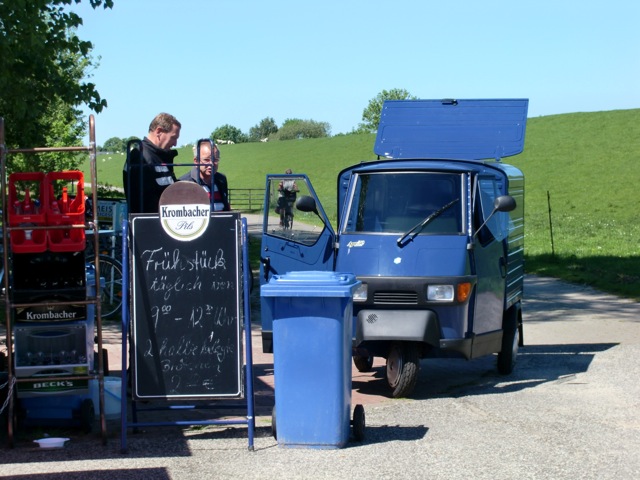 APE 50 in blau, Baujahr 2008